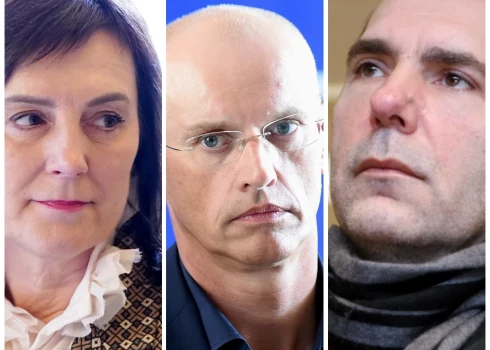 Rita Sproģe, Gatis Truksnis un Raimonds Munkevics (foto: Ieva Leiniša / Zane Bitere / Edijs Pālens / LETA)