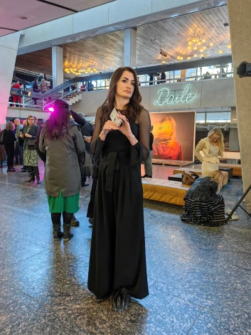 Karīna Gleitnere 4. aprīlī.