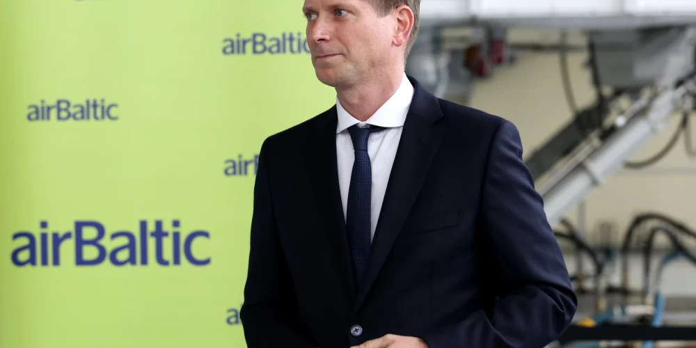 Latvijas nacionālās aviokompānijas "airBaltic" izpilddirektora vietas izpildītājs Pauls Cālītis.