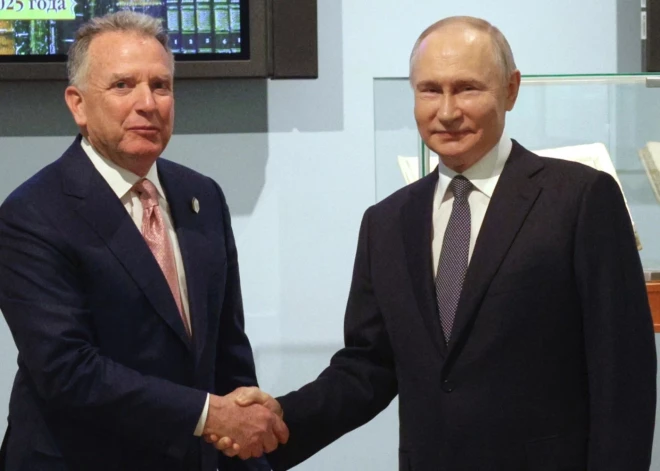 Trampa sūtnis pēc sarunām ar Putinu pauž optimismu