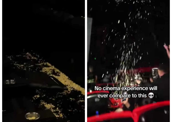 Cilvēki bļauj, popkorns lido – Īrijas kinoteātros filmas “Minecraft” laikā valda haoss