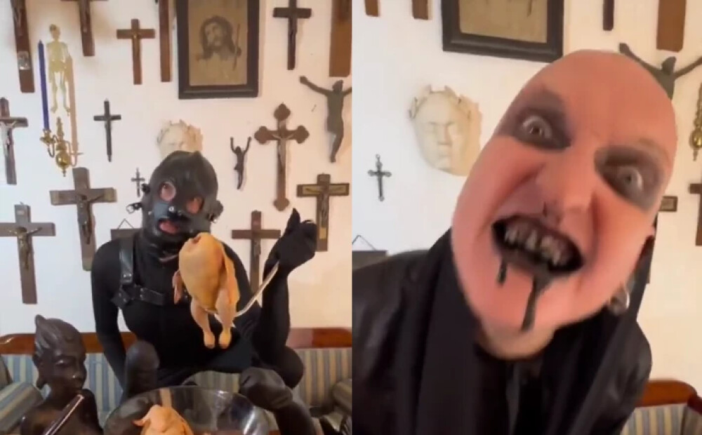 "Liekam vārnas uz sārta!" Mākslinieks Brekte šokē ar dēmonisku Lieldienu recepti. VIDEO