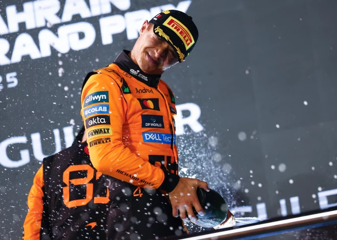 F-1 čempionāta līderis Lando Noriss nejūtas labi "McLaren" formulā