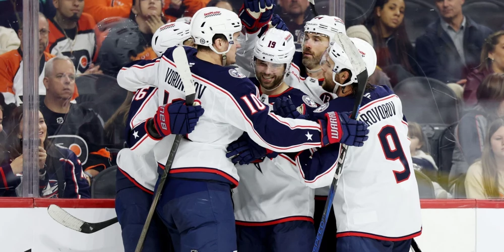 Kolumbusas "Blue Jackets" vēl pretendē uz NHL "play-off".