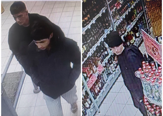 Cēsu pusē tiek meklētas attēlos redzamās personas