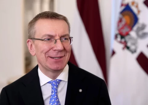 Президент Эдгар Ринкевич.