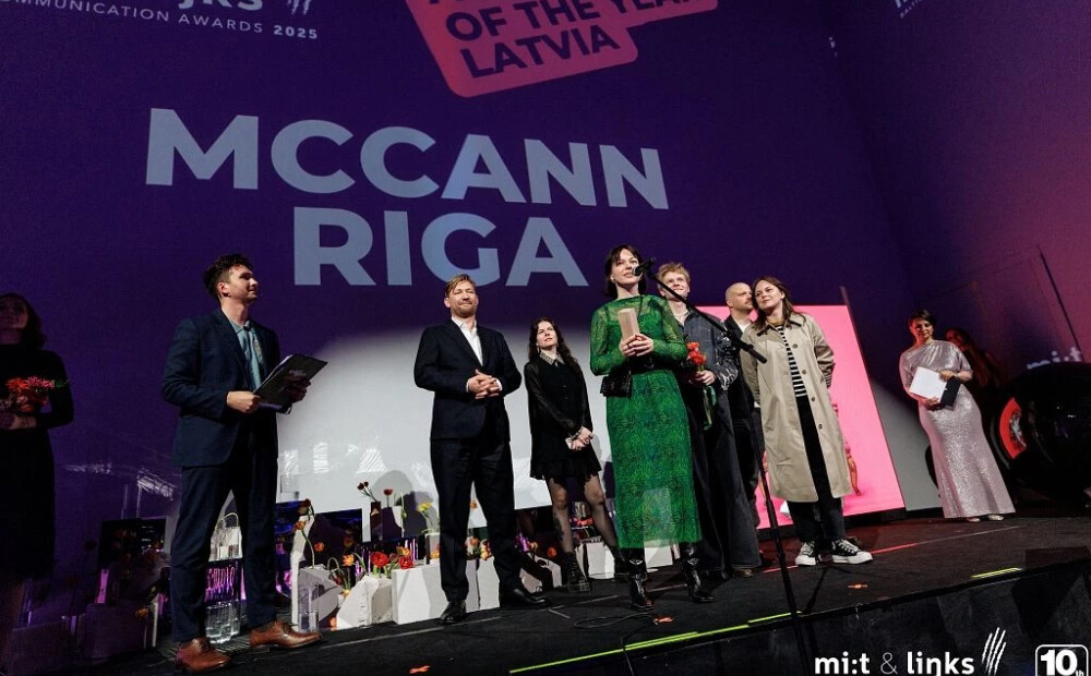McCann Riga iegūst Latvijas gada aģentūras titulu Baltijas komunikāciju festivālā