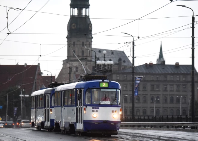 No 1. maija Rīgā gaidāmas būtiskas tramvaja kustības izmaiņas