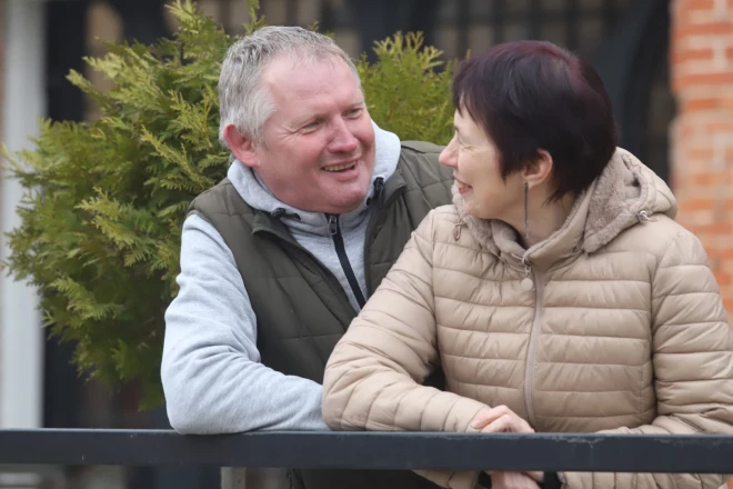 Andris un Inga Āboliņi.