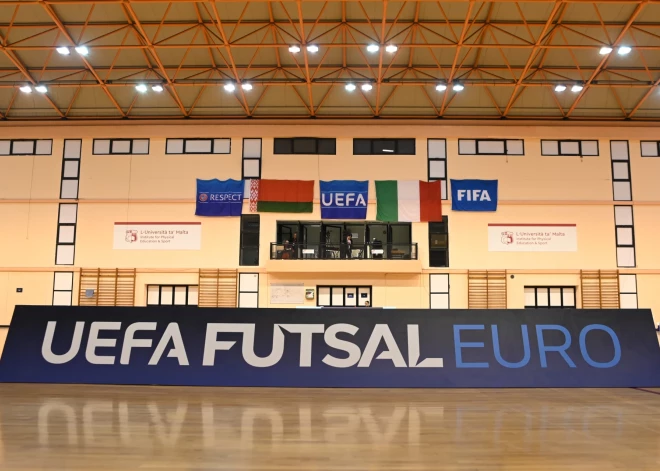 "Šobrīd ir daudz nezināmā!" Nav rīcības plāna par Baltkrievijas kvalificēšanos Rīgā gaidāmajam Eiropas telpu futbola čempionātam