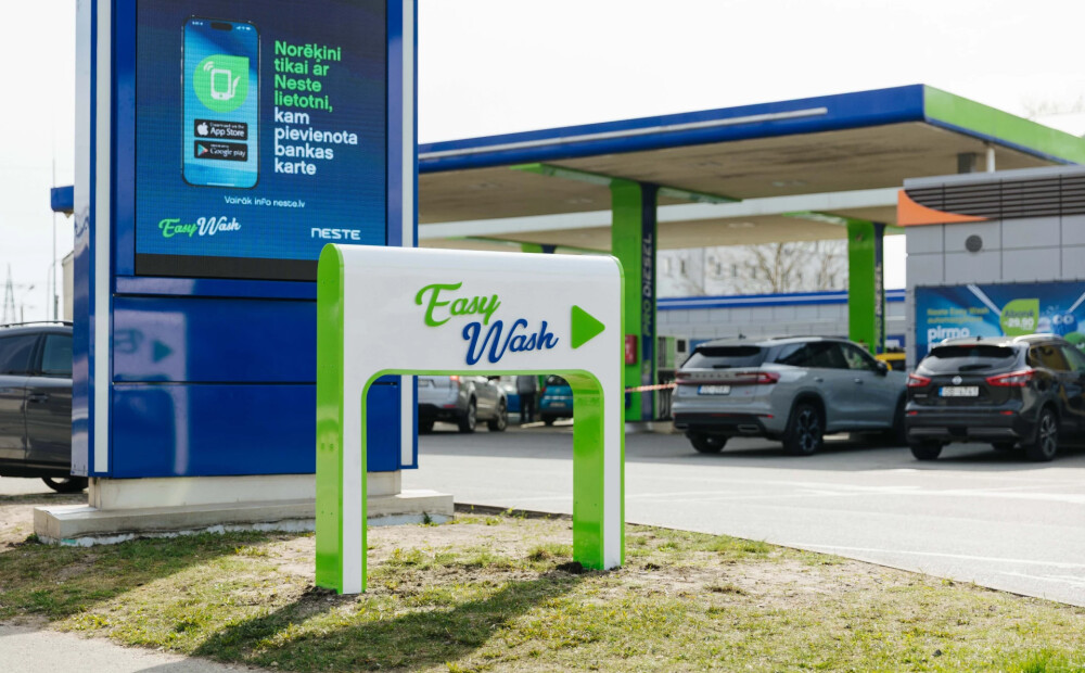 "Neste" investē 2,5 miljonus eiro un ievieš jaunu pakalpojumu Latvijā