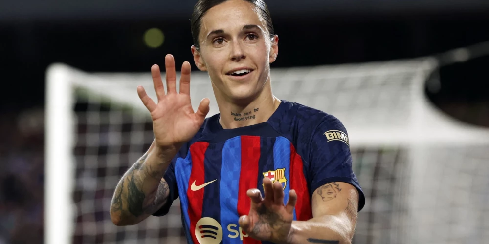 “Barcelona” sieviešu futbola kluba aizsardzes Mapi Leona izdarība izskanējusi ļoti skaļi visā pasaulē.