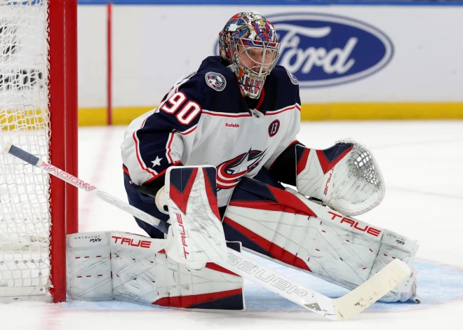 Merzļikins izlaidīs "Blue Jackets" regulārās sezonas pēdējo spēli