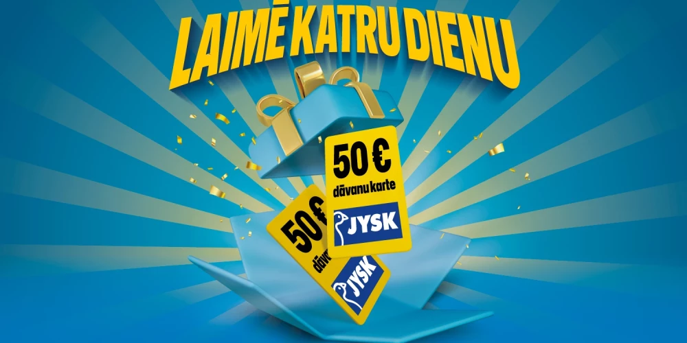 Lai piedalītos loterijā, nepieciešama tikai viena minūte. Aizpildi dalības anketu un esi gatavs izlozei jau nākamajā dienā!