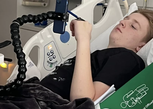 Dilans sapņoja kļūt par vetārstu, bet nonāca ratiņkrēslā.
