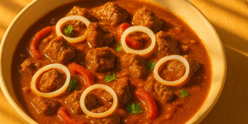 Liellopu gaļas gulašs