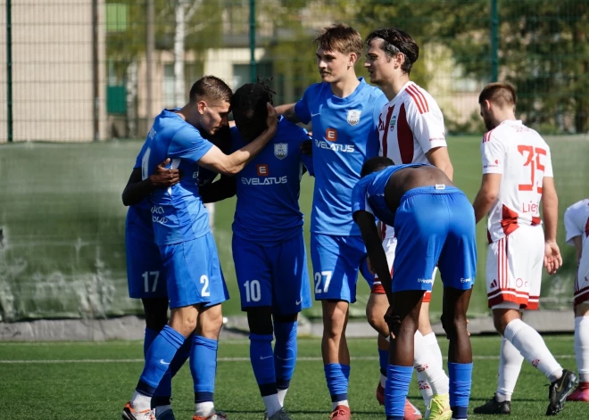 "Daugavpils" futbolistiem rezultatīva uzvara pret "Liepāju"