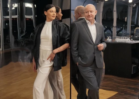 Vēl stundu pirms pusnakts aktieris Ģirts Ķesteris ar kolēģi aktrisi Katrīnu Grigu tika sastapti, draudzīgi tērzējot Dailes teātra foajē.