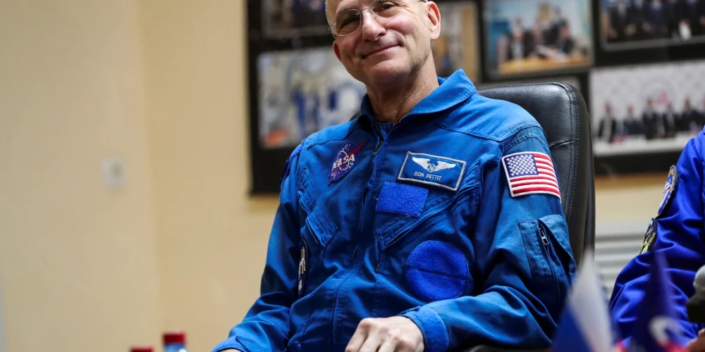Amerikāņu astronauts Donalds Petits.