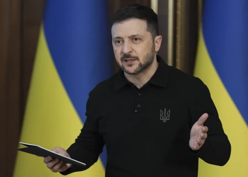 Ukrainas prezidents Volodimirs Zelenskis. 