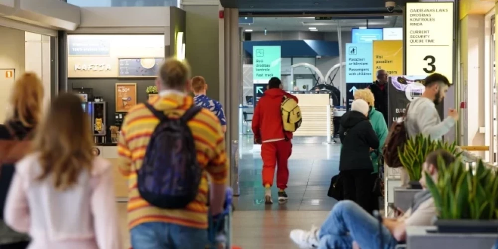 Рижский аэропорт.