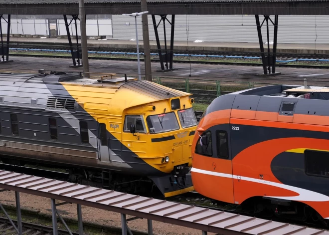 На этой неделе тестируют пассажирский поезд Рига-Валга