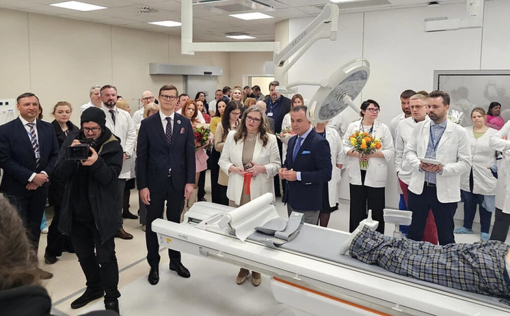 FOTO: Austrumu slimnīcā atklāj paplašināto Radioloģijas centru ar Baltijā unikālu manipulāciju zāli