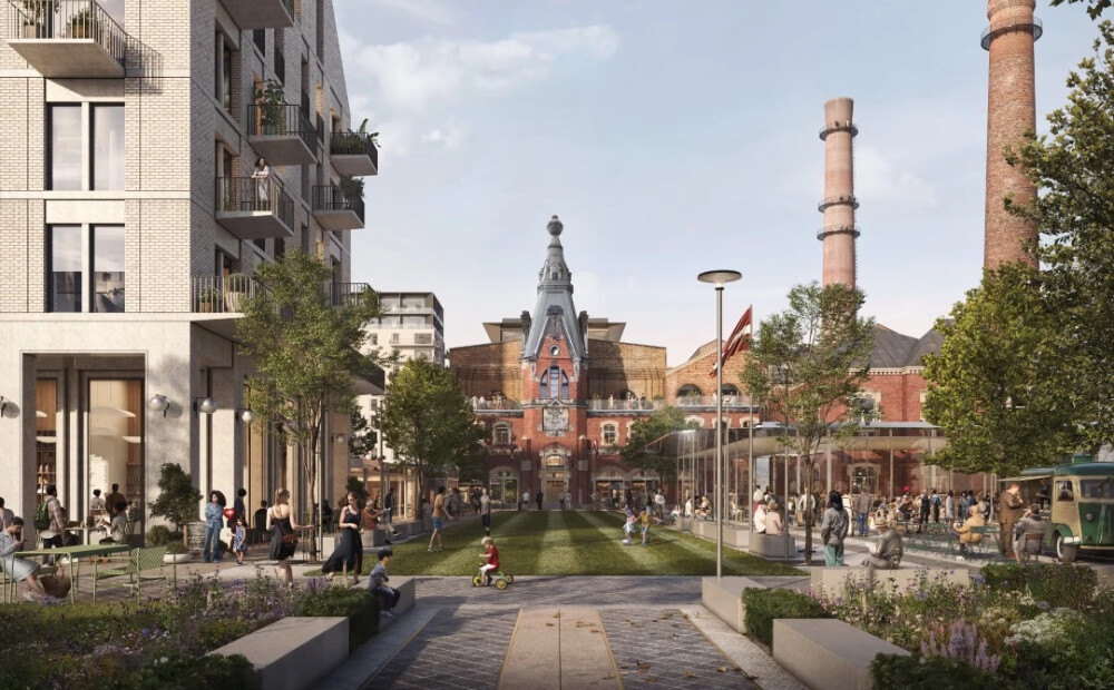 FOTO: Riga Waterfront: seši jauni kvartāli Rīgas attīstībai