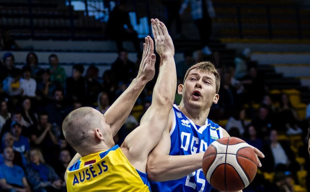 "Ogres" basketbolisti LBL ceturtdaļfināla sērijas mačā pirmo reizi pārpēj "Ventspili"