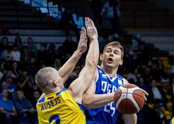 "Ogres" basketbolisti LBL ceturtdaļfināla sērijas mačā pirmo reizi pārpēj "Ventspili"