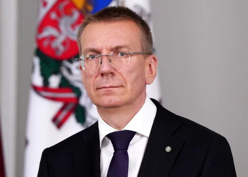 Президент Эдгар Ринкевич.