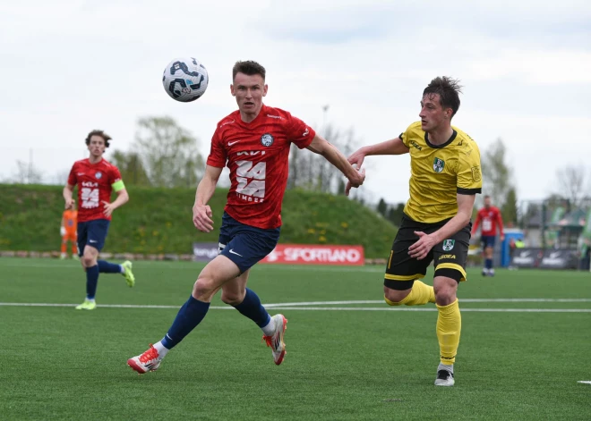 "Jelgavas" futbolisti atspēlējas un ar Bečera "dubli" uzvar "Tukums 2000"