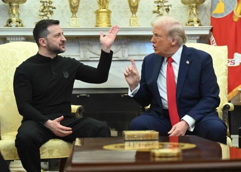 Владимир Зеленский и Дональд Трамп.