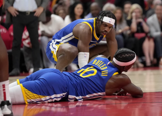 "Rockets" izmanto Batlera savainojumu un panāk izlīdzinājumu pret "Warriors"