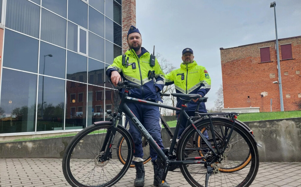 Liepājā darbu uzsāk Valsts policijas velopatruļas