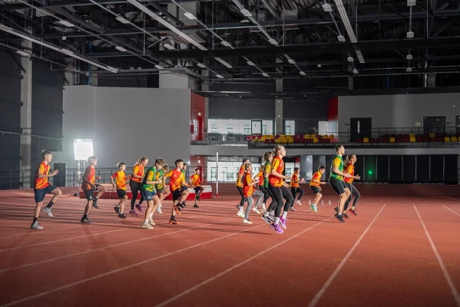 Olimpiskajā dienā paredzēts arī Olimpiskais vingrojums.