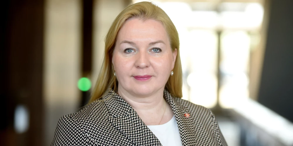 Latvijas Drošības un aizsardzības industriju federācijas Latvija valdes priekšsēdētāja Elīna Egle.