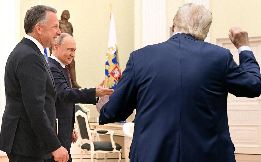 Krievija un Ukraina ir "ļoti tuvu vienošanās noslēgšanai", pēc Vitkofa tikšanās ar Putinu paziņo Tramps