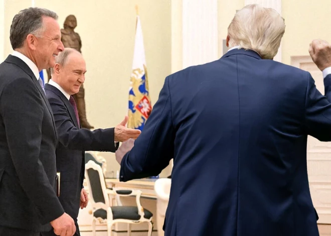 Krievija un Ukraina ir "ļoti tuvu vienošanās noslēgšanai", pēc Vitkofa tikšanās ar Putinu paziņo Tramps