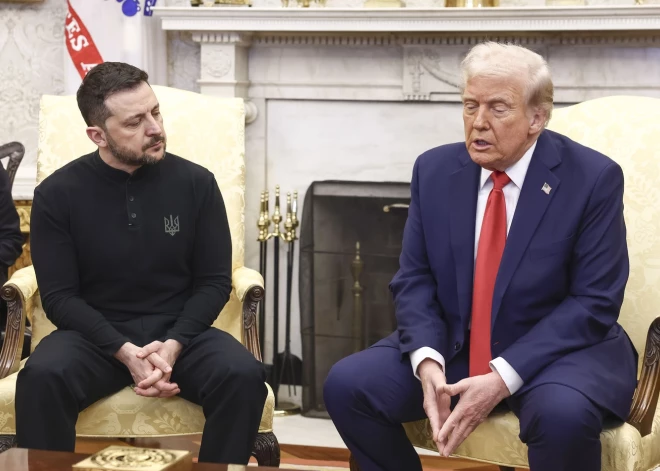Tramps par Ukrainas pretenzijām uz Krimu: "Domāju, ka jā"