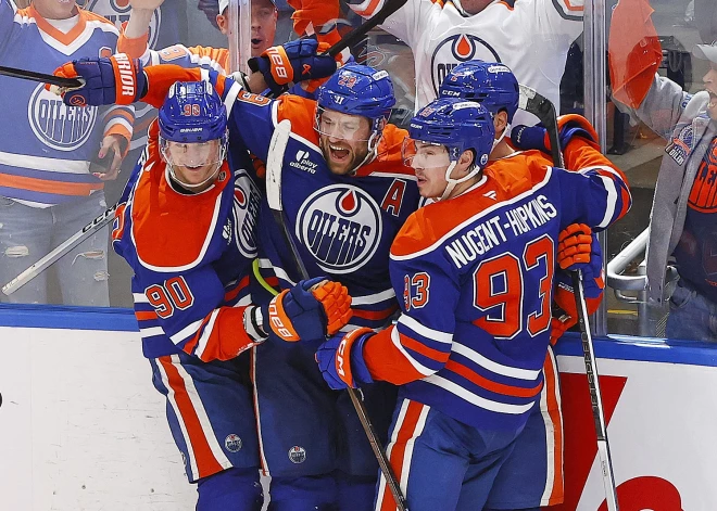 Pērnā fināliste "Oilers" panāk izlīdzinājumu; "Hurricanes" un "Capitals" soli no otrās kārtas
