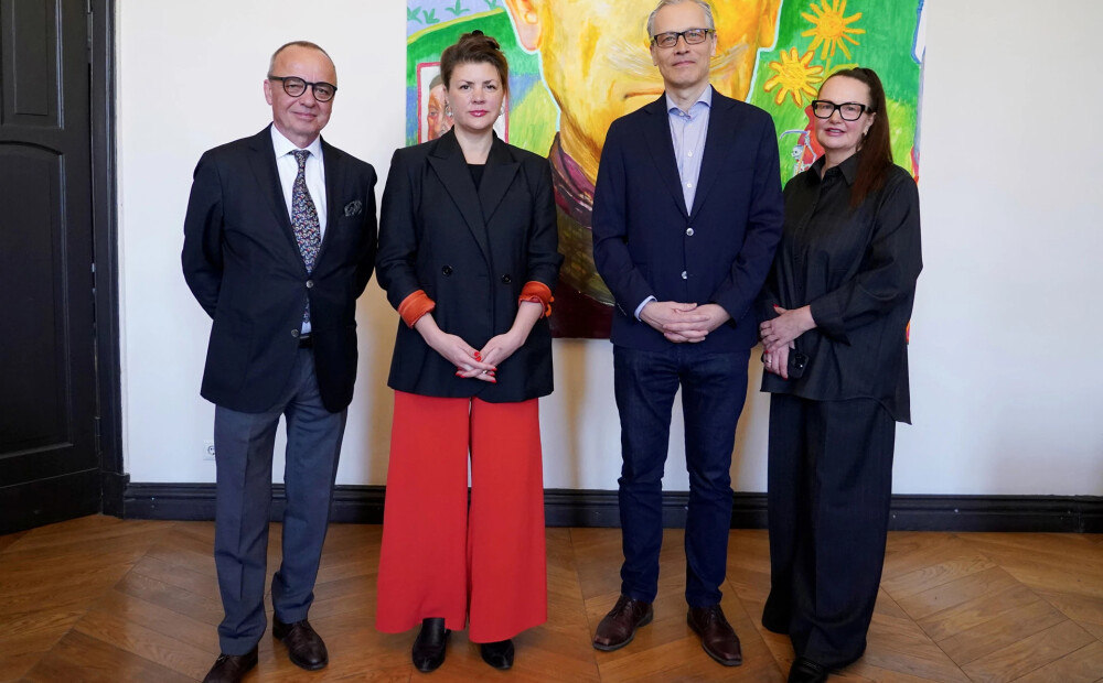 FOTO: Dibina Linstow Art Award mērķa programmu jauno mākslinieku atbalstam