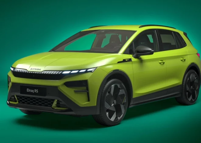 Škoda Elroq RS debitē ar pilnpiedziņu un 340 zirgspēku jaudu