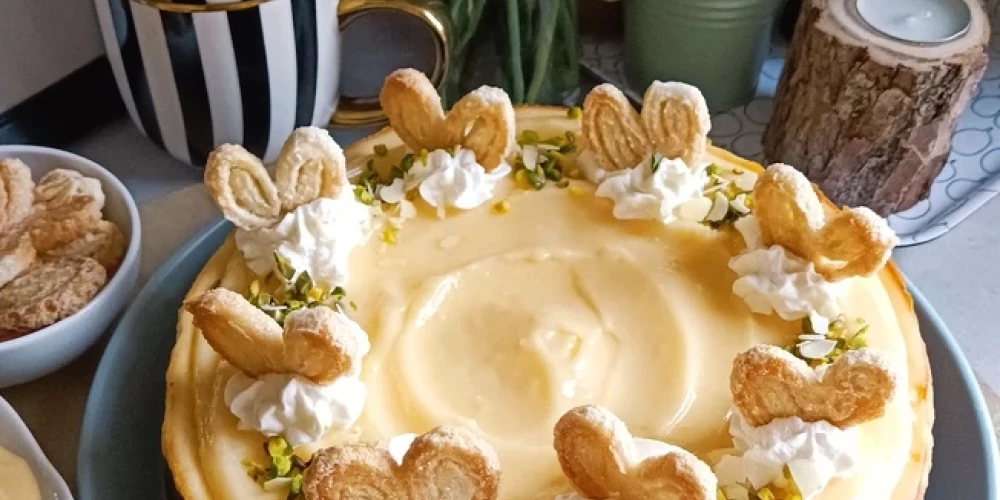 Siera kūka ar citronu krēmu