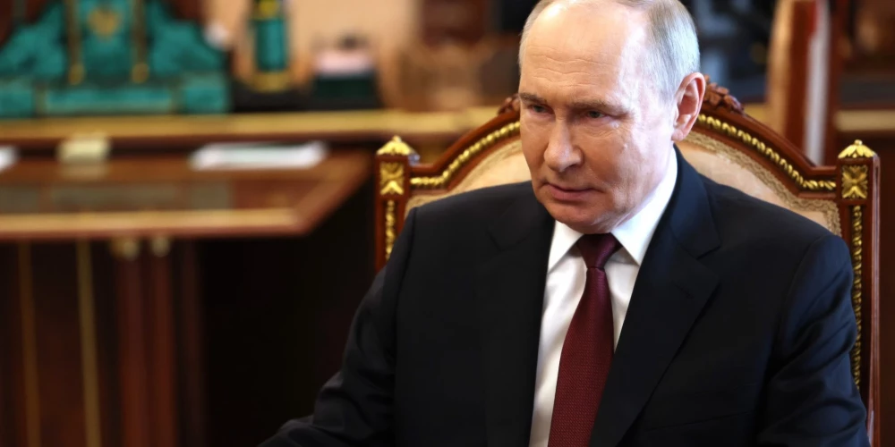 Krievijas vadonis Vladimirs Putins.
