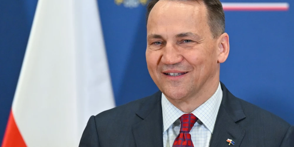 Polijas ārlietu ministrs Radoslavs Sikorskis
