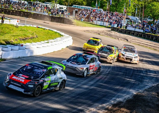 "RallyX" posms šogad notiks arī Rīgā. Rallijkrosā debitēs aktieris Niklāvs Kurpnieks
