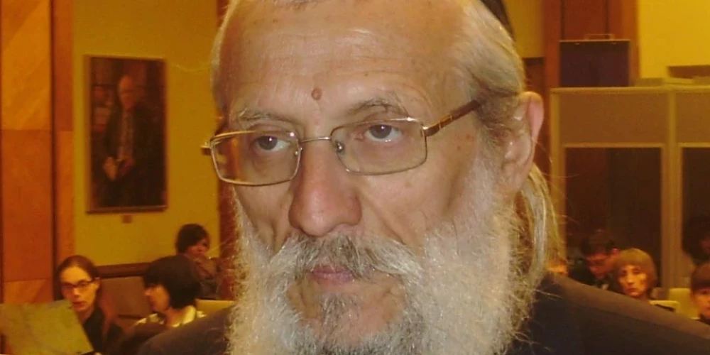 Иосиф Менделевич в Риге в 2013 году.