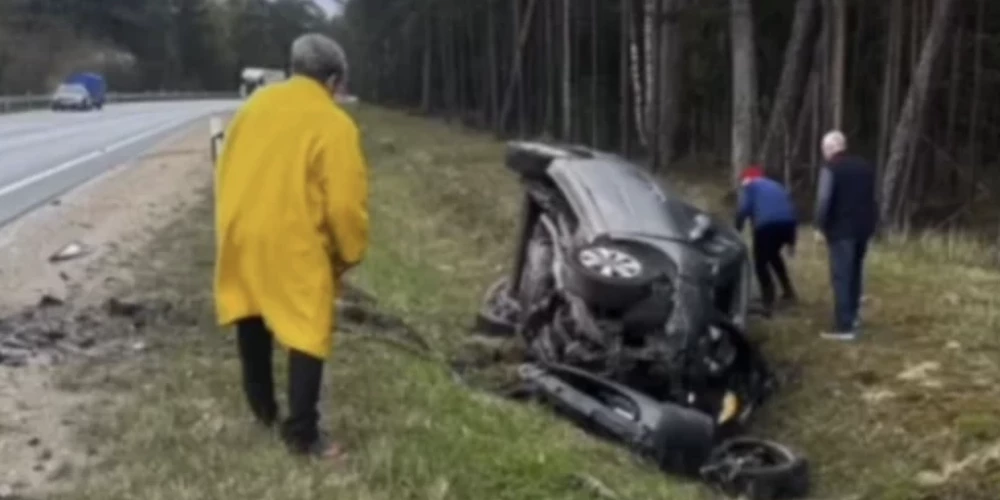 Skats no notikuma vietas.