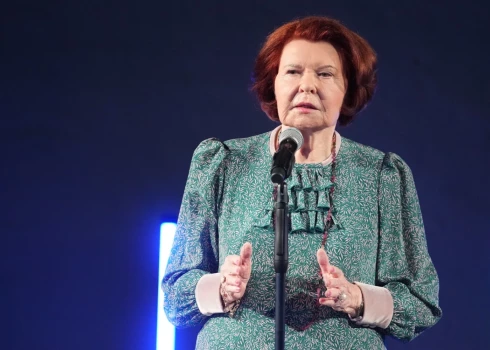 Bijusī Latvijas Valsts prezidente Vaira Vīķe-Freiberga.